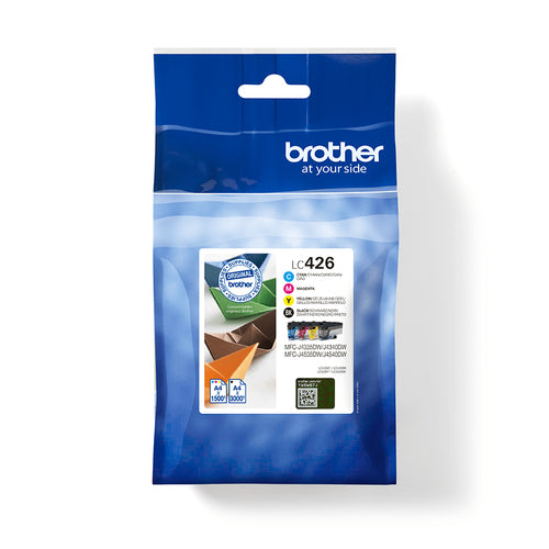 Brother LC-426VAL ink cartridge 4 pc(s) Original Black, Cyan, Magenta, Yellow Brother LC-426VAL ink cartridge 4 pc(s) Original Black, Cyan, Magenta, Yellow